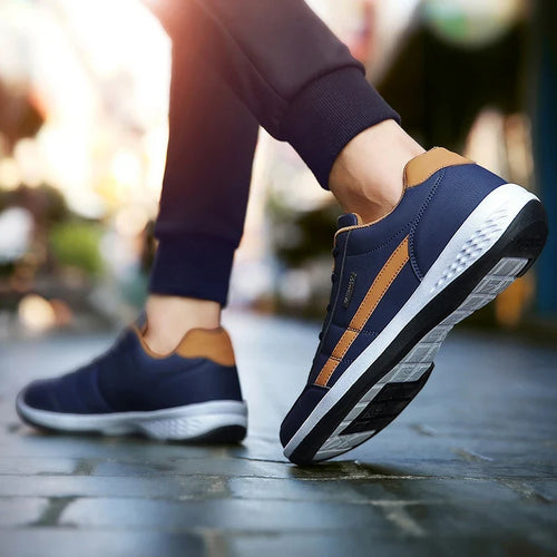 Groove Men's Casual Sneakers Blue